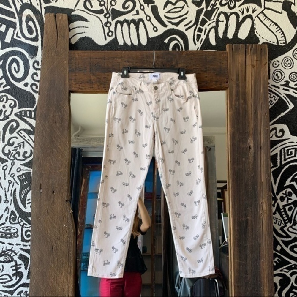 PAIGE Print denim size 31 - Picture 5 of 7